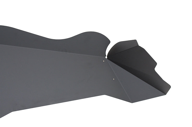 Fishbone Offroad 07-18 Jeep Wrangler JK Aluminum Rear Inner Fenders - Black Powdercoat