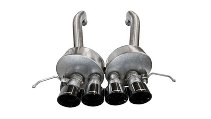 CORSA Performance Corsa 2015-2019 Chevrolet Corvette C7 Z06 6.2L 2.75in Xtreme Axle-Back w/ Dual NPP & Quad Black Tips