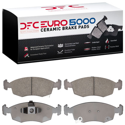 DFC 12-19 Fiat 500 (USA/Canada) Front Euro 5000 Ceramic Brake Pads