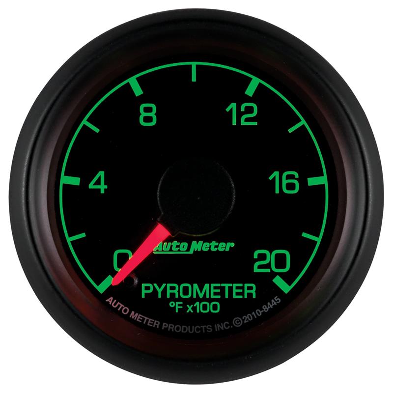Autometer Factory Match Ford 52.4mm Full Sweep Electronic 0-2000 Deg F EGT/Pyrometer Gauge