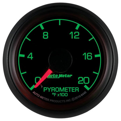 Autometer Factory Match Ford 52.4mm Full Sweep Electronic 0-2000 Deg F EGT/Pyrometer Gauge