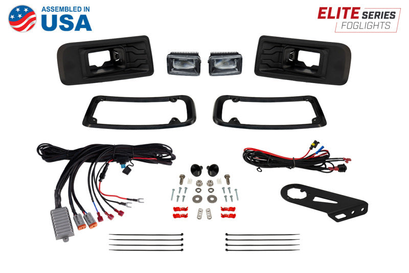 Diode Dynamics 2022+ Ford Maverick Elite Series Add-On LED Fog Light Kit Cool White