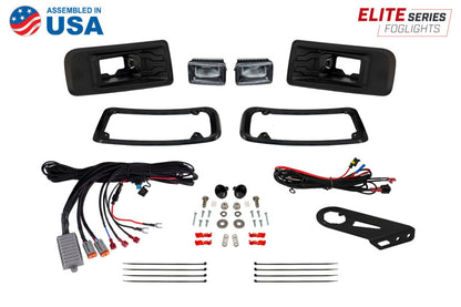 Diode Dynamics 2022+ Ford Maverick Elite Series Add-On LED Fog Light Kit Cool White