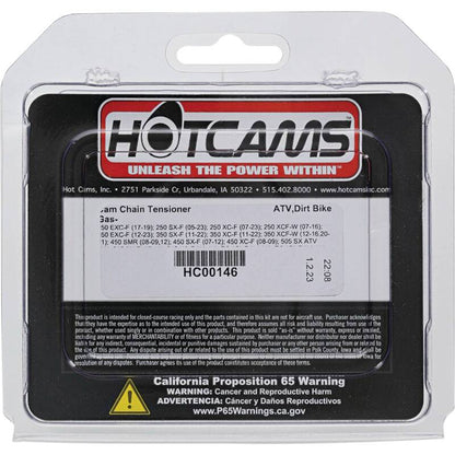 Hot Cams 17-19 250 EXC-F/05-23 250 SX-F Manual Cam Chain Tensioner
