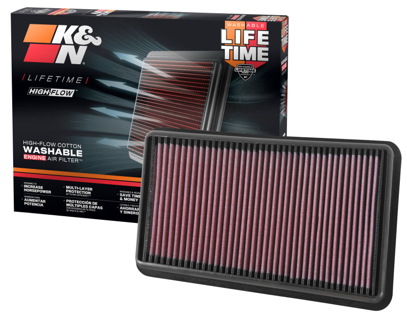 K&N Engineering K&N Replacement Panel Air Filter for 2015 Chrysler 200 2.4L L4