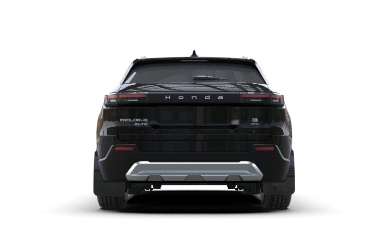 Rally Armor 24-26 Honda Prologue Black Mud Flap - Metallic Black Logo