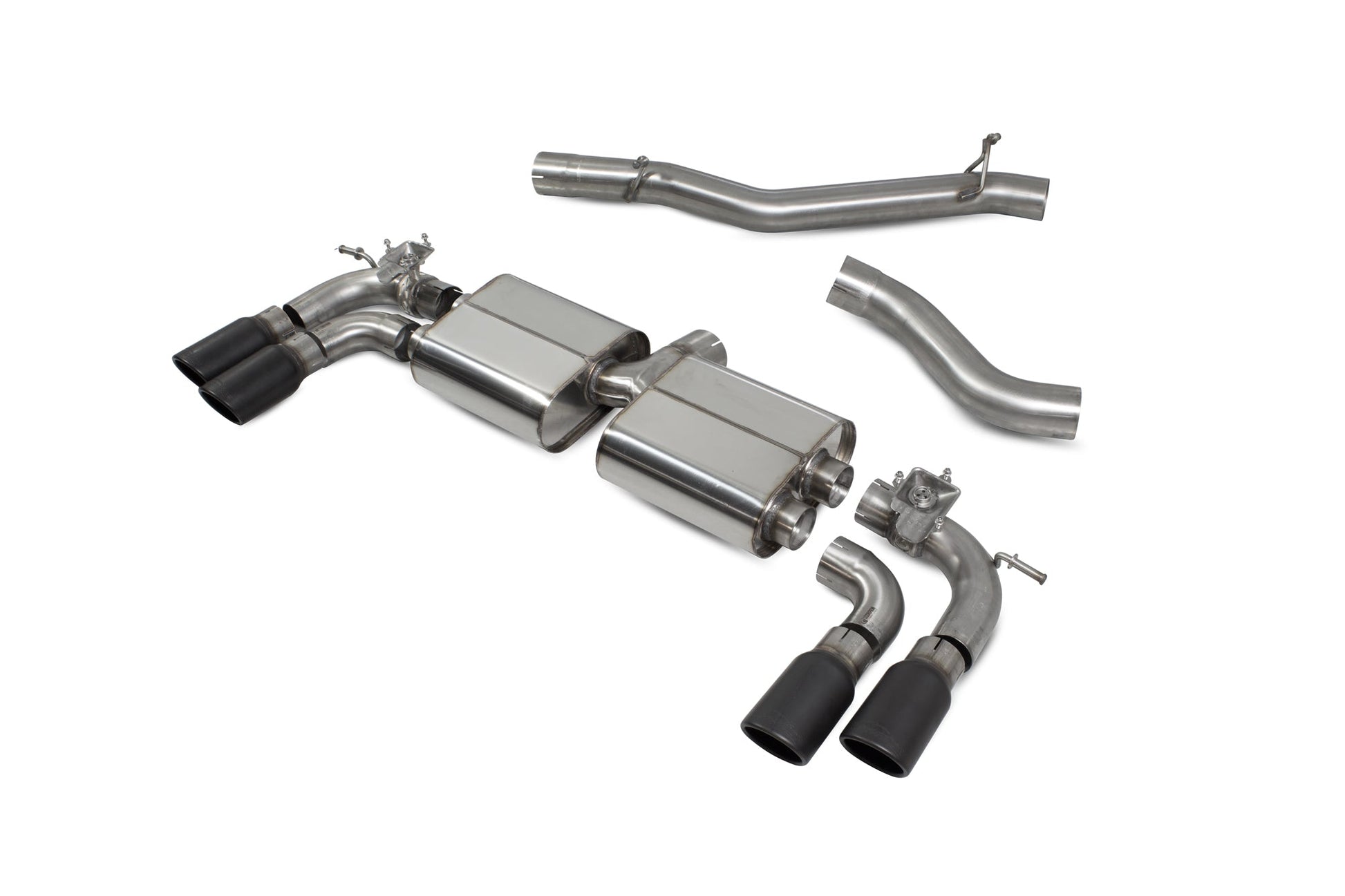 Scorpion SVWS054C VW Golf R MK7.5 Non-Res Cat/Gpf Back System With Electronic Valves | ML Performance UK UK