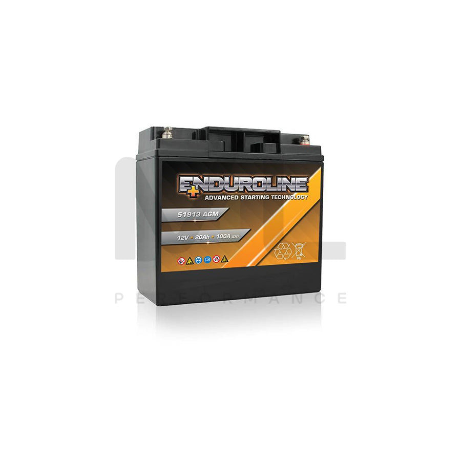 Enduroline 51913 BMW Advanced Motorcycle Battery 12V 20Ah (12V20P)