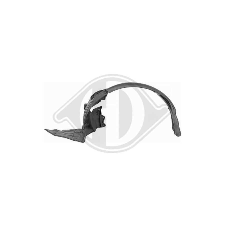 Diederichs 4474009 Panelling, Mudguard for RENAULT LAGUNA