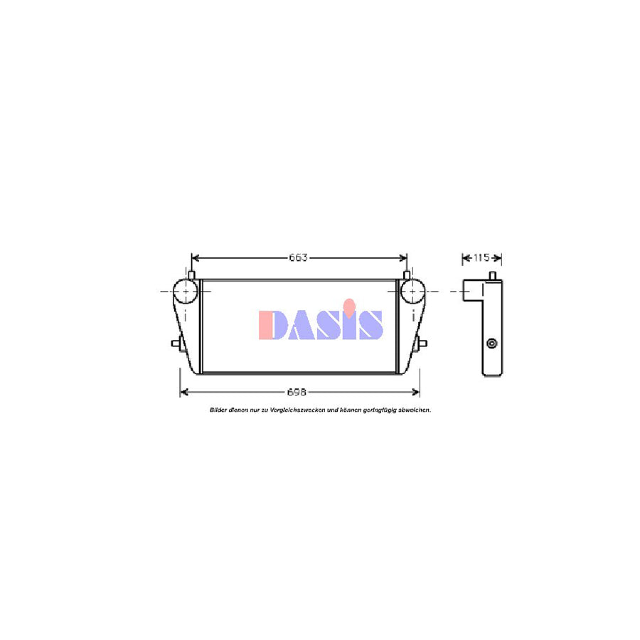 AKS Dasis 157007N Intercooler