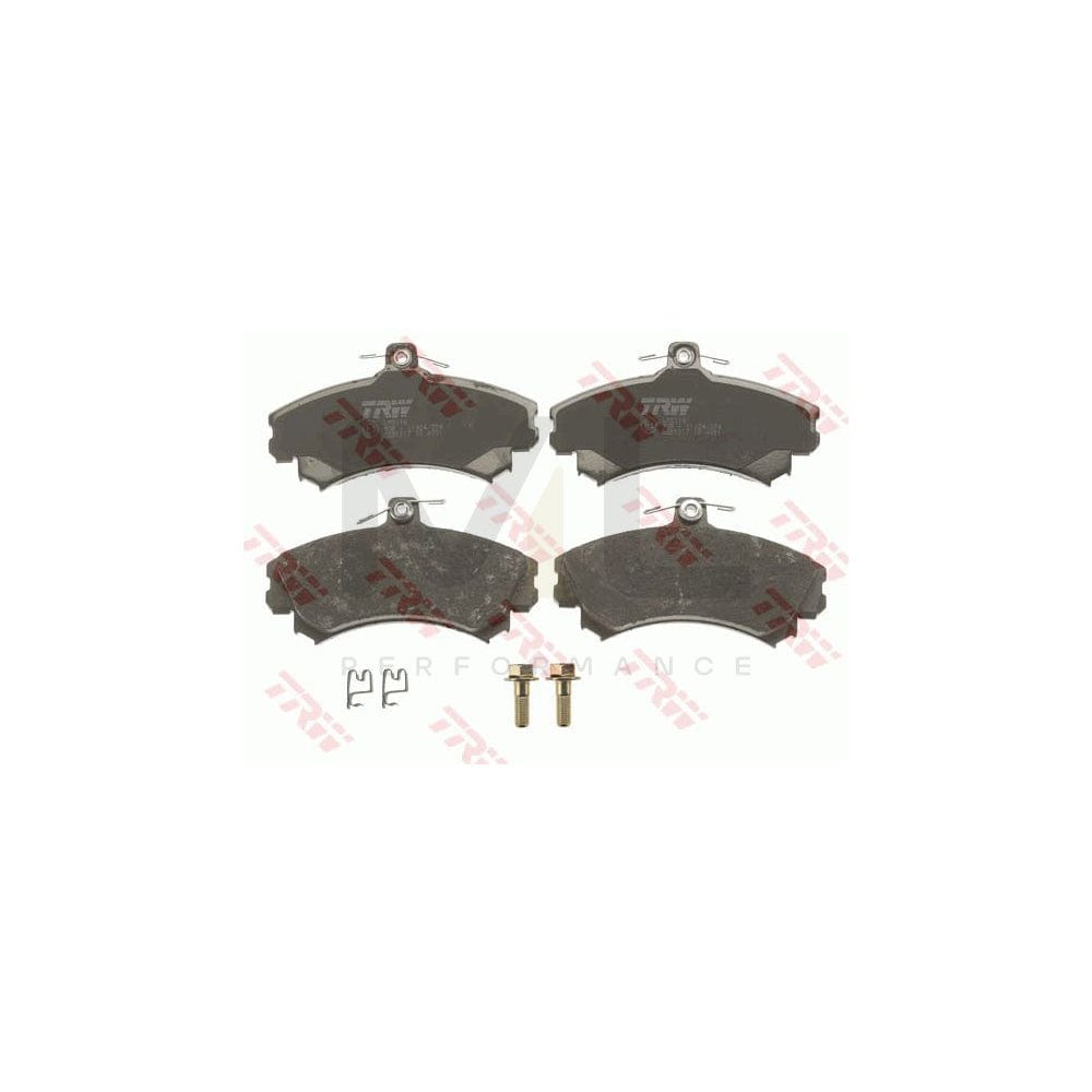 TRW Cotec Gdb1317 Brake Pad Set With Acoustic Wear Warning, With Brake Caliper Screws, With Accessories
