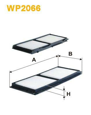 WIX Filters WP2066 Pollen Filter For Mazda 3