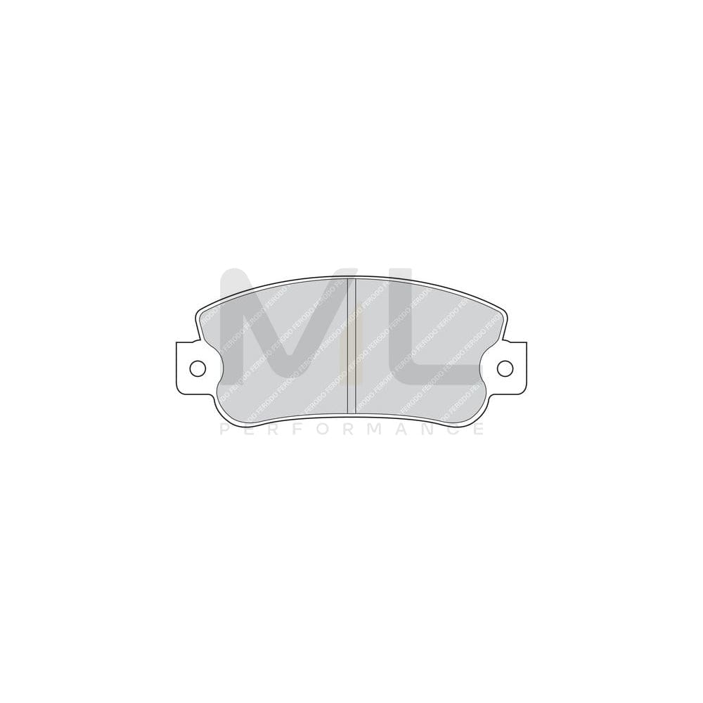 Ferodo Premier FDB359 Brake Pad Set Not Prepared for Wear Indicator