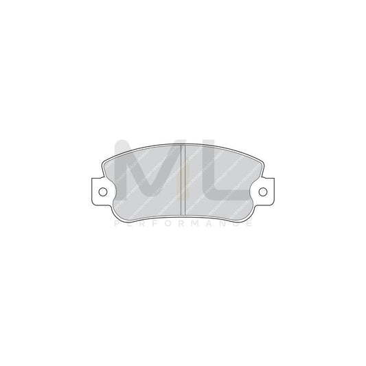 Ferodo Premier FDB359 Brake Pad Set Not Prepared for Wear Indicator