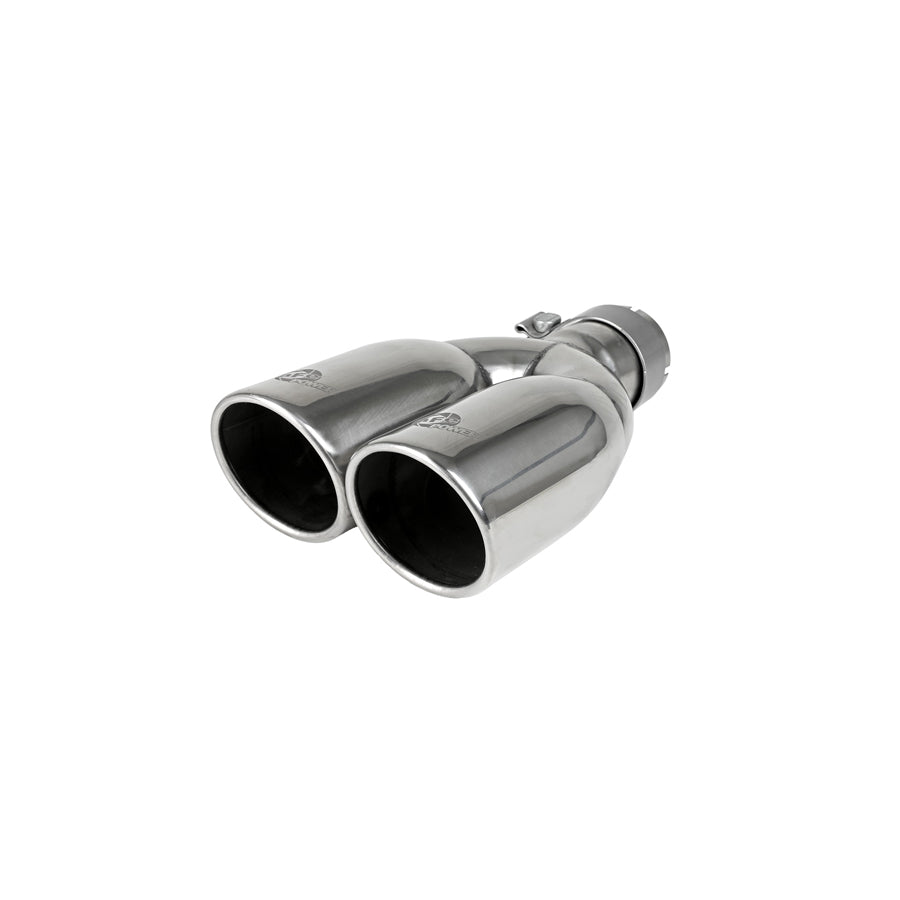 aFe 49T25374-P12 2-1/2 IN Inlet x 3-1/2 IN Outlet X 12 IN L Universal Exhaust Tip