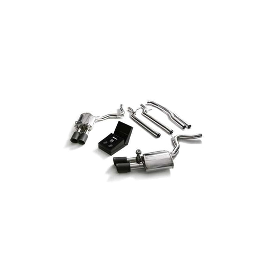 Armytrix P71T1-QS38M Valvetronic Exhaust System Porsche 971 Panamera 4 | 4 Sport Turismo Executive Edition 3.0L 2017+ with Quad Matte Black 4"