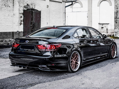 Maxton Design Lexus LS MK4 Facelift Central Rear Splitter (without Vertical Bars)