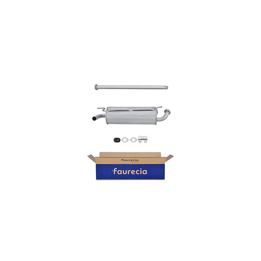 Hella 8LD 366 029-631 Rear Silencer For Hyundai Amica / Atoz (MX)