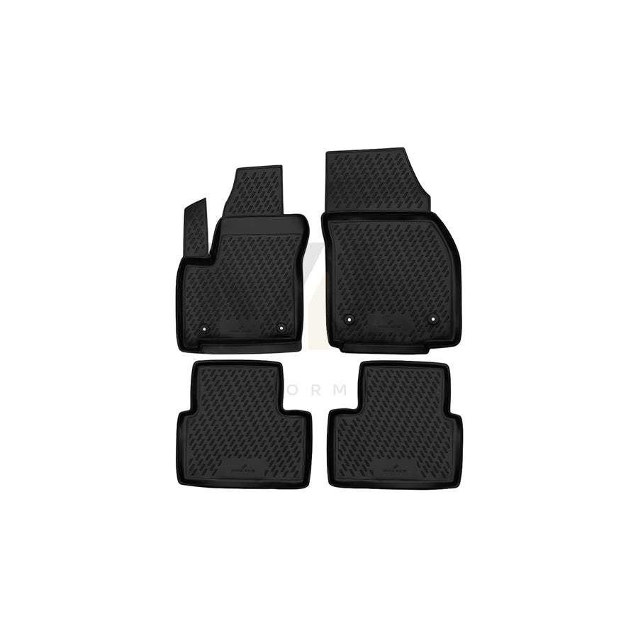 WALSER Tailored, XTR 75111 Floor mat set Front and Rear