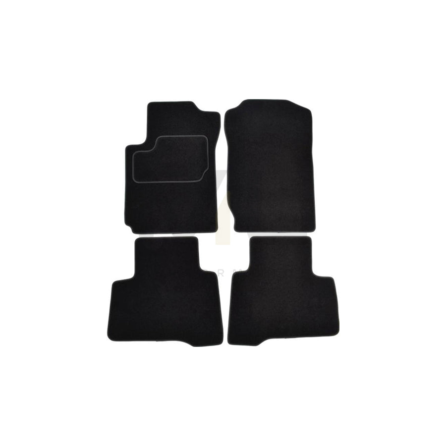 MAMMOOTH A041 SUZ40 PRM 01 Floor mat set for SUZUKI Grand Vitara II Off-Road (JT, TE, TD) Textile, Front and Rear, Quantity: 4, Black
