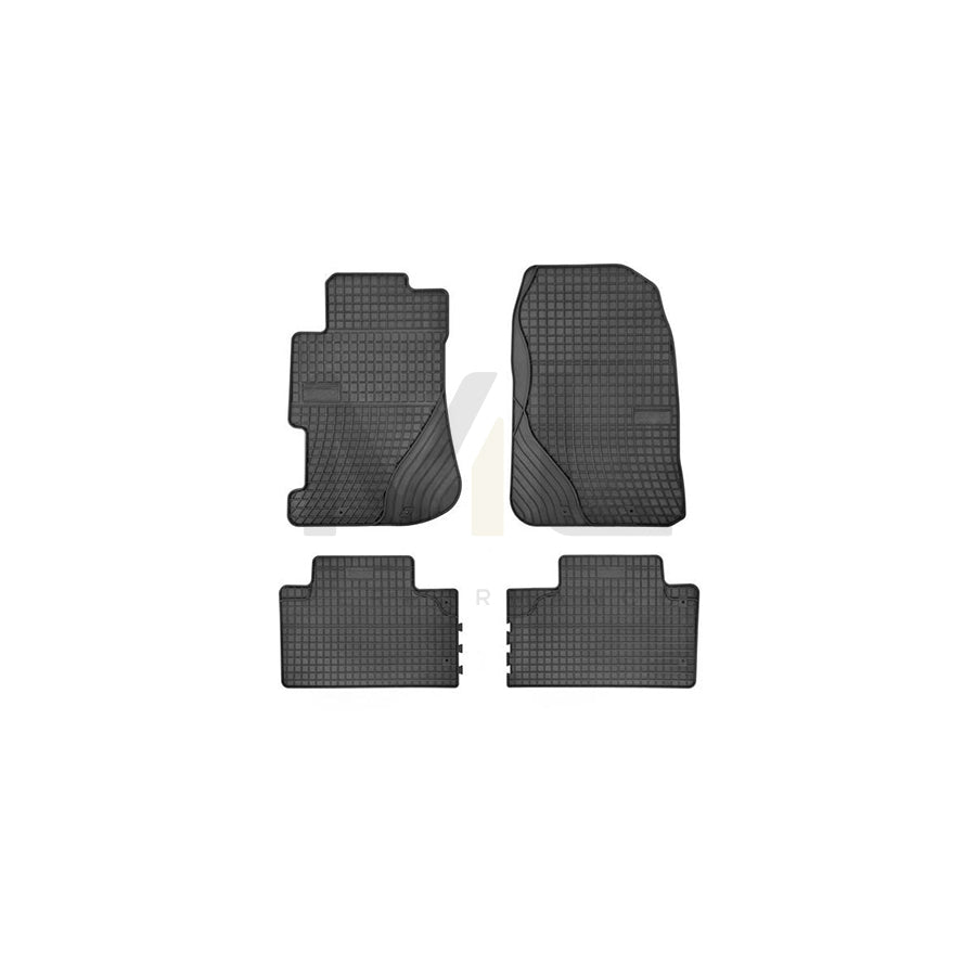 FROGUM Tailored 547204 Floor mat set for HONDA Civic VII Coupe (EM2) Elastomer, Front and Rear, Quantity: 4, Black, (LHD)
