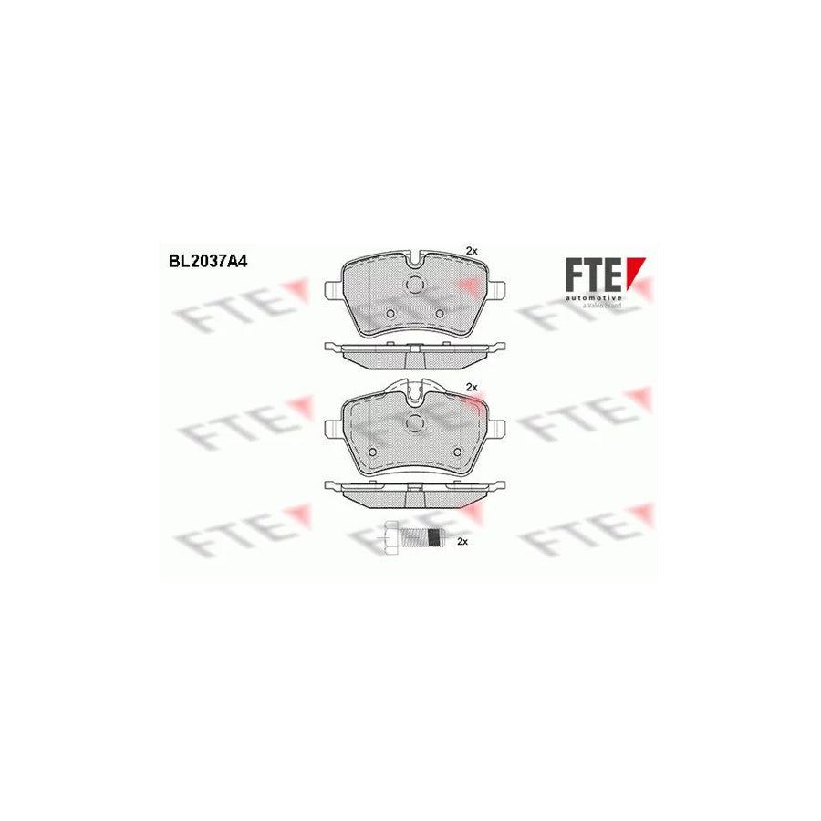 FTE 9010622 Brake Pad Set