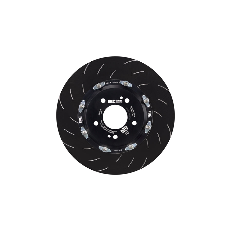 EBC P2DK004RPX Mitsubishi Lancer Evo 10 Front Kit RPX Full Race Pads & 2-Piece Fully-Floating Discs - Brembo Caliper 4 | ML Performance UK Car Parts