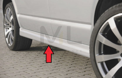 Rieger 00059251 VW T5 Side Skirt 1 | ML Performance UK Car Parts