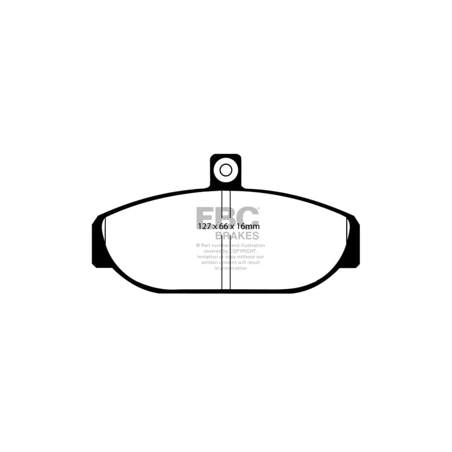 EBC PDKF2287 Volvo 760 Ultimax Front Brake Pad & Plain Disc Kit - ATE Caliper 2 | ML Performance UK Car Parts