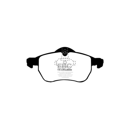 EBC PD01KF1133 Opel Vauxhall Greenstuff Front Brake Pad & Plain Disc Kit  - Bosch/Girling/TRW/ATE Caliper (Inc. Astra, Vectra & Zafira) 2 | ML Performance UK Car Parts