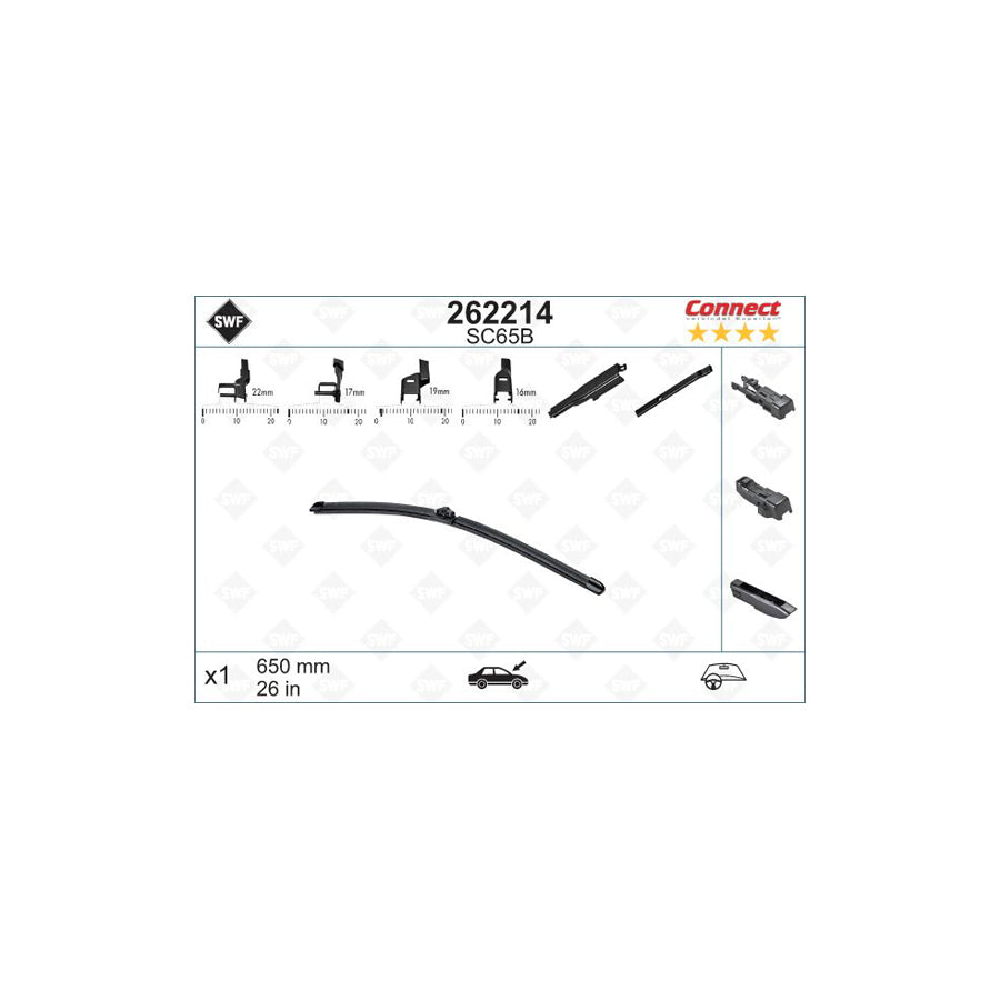 Swf Alternative Connect 262214 Wiper Blade