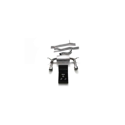 Armytrix AU8S2-DS33C Valvetronic Exhaust System Audi TT MK3 8S 2015-2021 with  Dual Chrome 4.5"