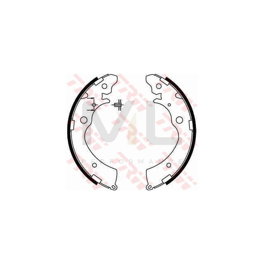 TRW GS8559 Brake Shoe Set