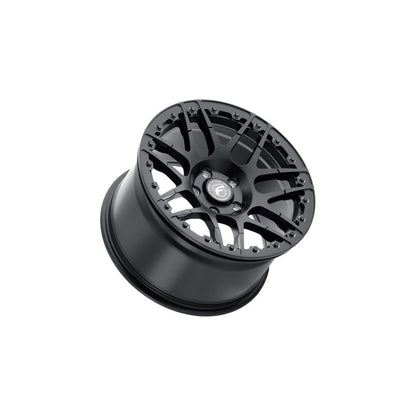 Forgestar F28271163P43 17x11 F14 Beadlock Standard 5x120.65 ET43 BS7.7 Satin Black Drag Racing Wheel
