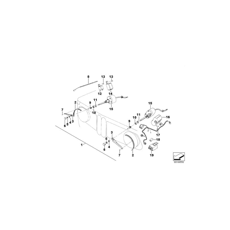 Genuine BMW 07119936134 E21 69 Tooth Washer J6,4 (Inc. R27, 518i & R45T/N)