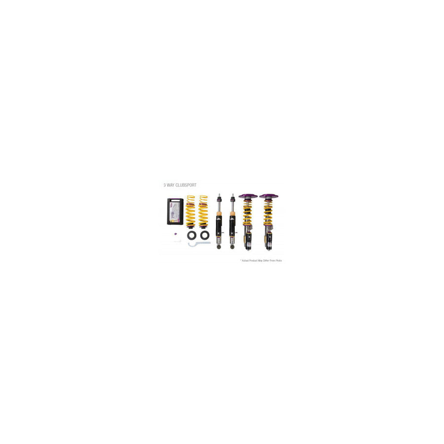 KW 39771266 Porsche 911 Clubsport 3-Way Coilover Kit 1  | ML Performance UK Car Parts