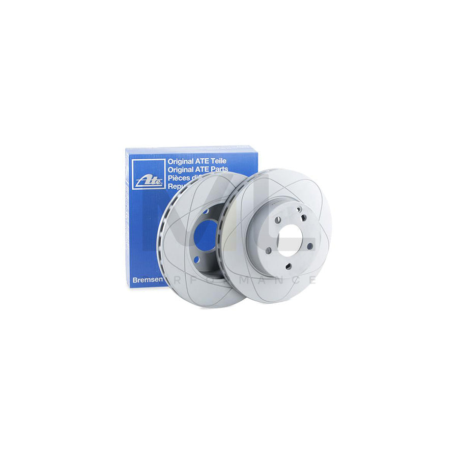 ATE PowerDisc 24.0325-0179.1 Brake Disc suitable for MERCEDES-BENZ C-Class Vented, Coated, Alloyed / High-carbon, with bolts/screws  - 1 piece