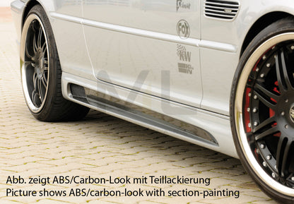 Rieger 00050246 BMW 3 Series E46 Side Skirt (Inc. M3) 1 | ML Performance UK Car Parts