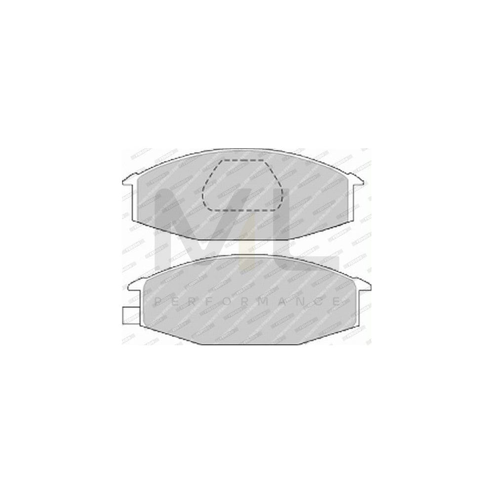 Ferodo Premier FVR369 Brake Pad Set With Acoustic Wear Warning