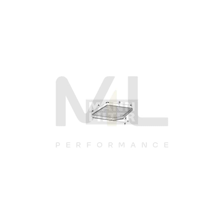 MANN-FILTER CU 2645 Pollen filter for DAEWOO Leganza Particulate Filter
