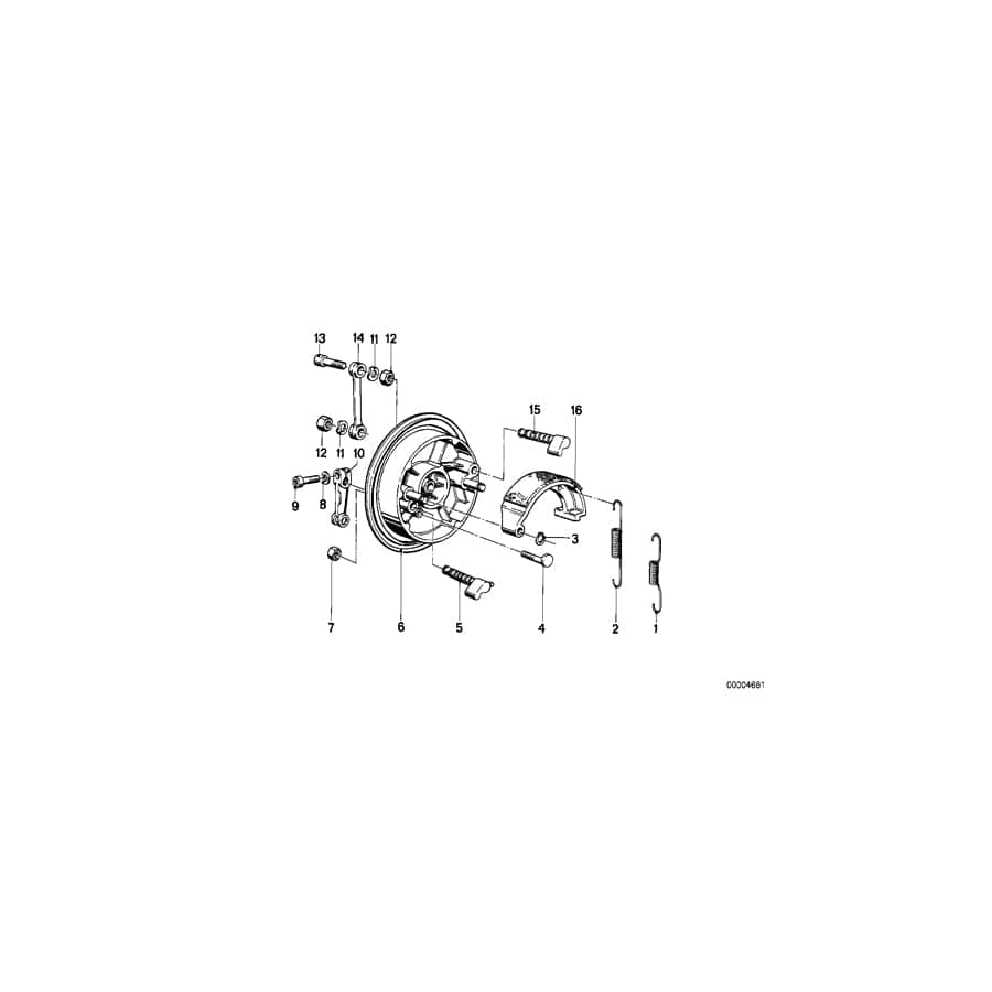 Genuine BMW 07119900199 Fillister-Head Screw M8X75-8.8-ZNS3 (Inc. R90/6)