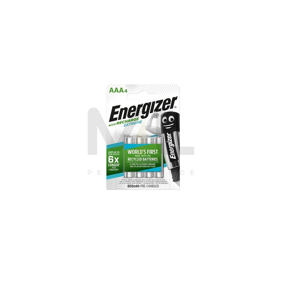 ENERGIZER AAA (HR03), Extreme E300624400 Battery 1.2V, 800mAh, standard, 4