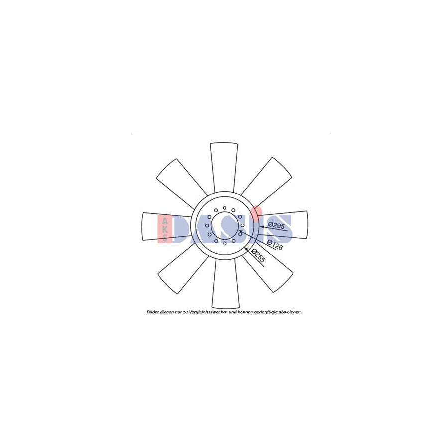 AKS Dasis 138102N Fan, Radiator