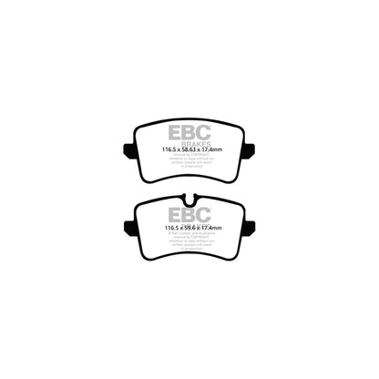 EBC PD40K2331 Audi A6 Ultimax Pad & Plain Disc Kit - TRW Caliper 3 | ML Performance UK Car Parts