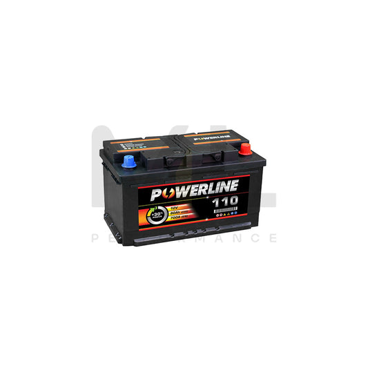 Powerline 110 Car Battery 12V 80Ah