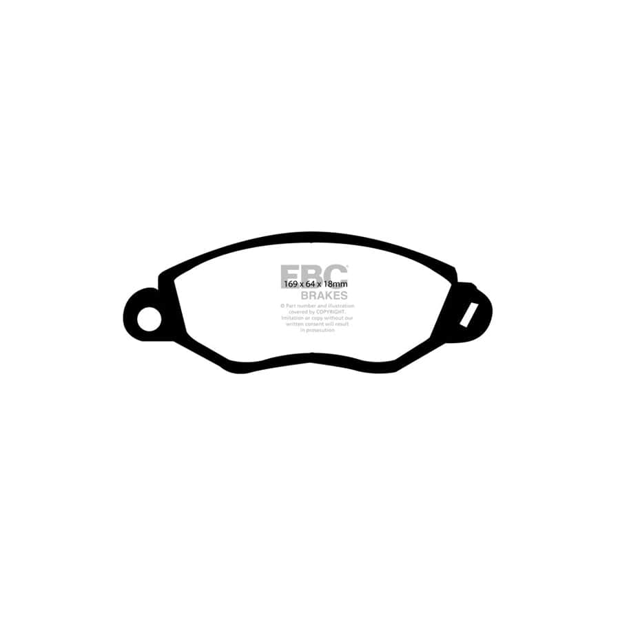 EBC PDKF808 Ford Transit Ultimax Front Brake Pad & Plain Disc Kit 2 | ML Performance UK Car Parts