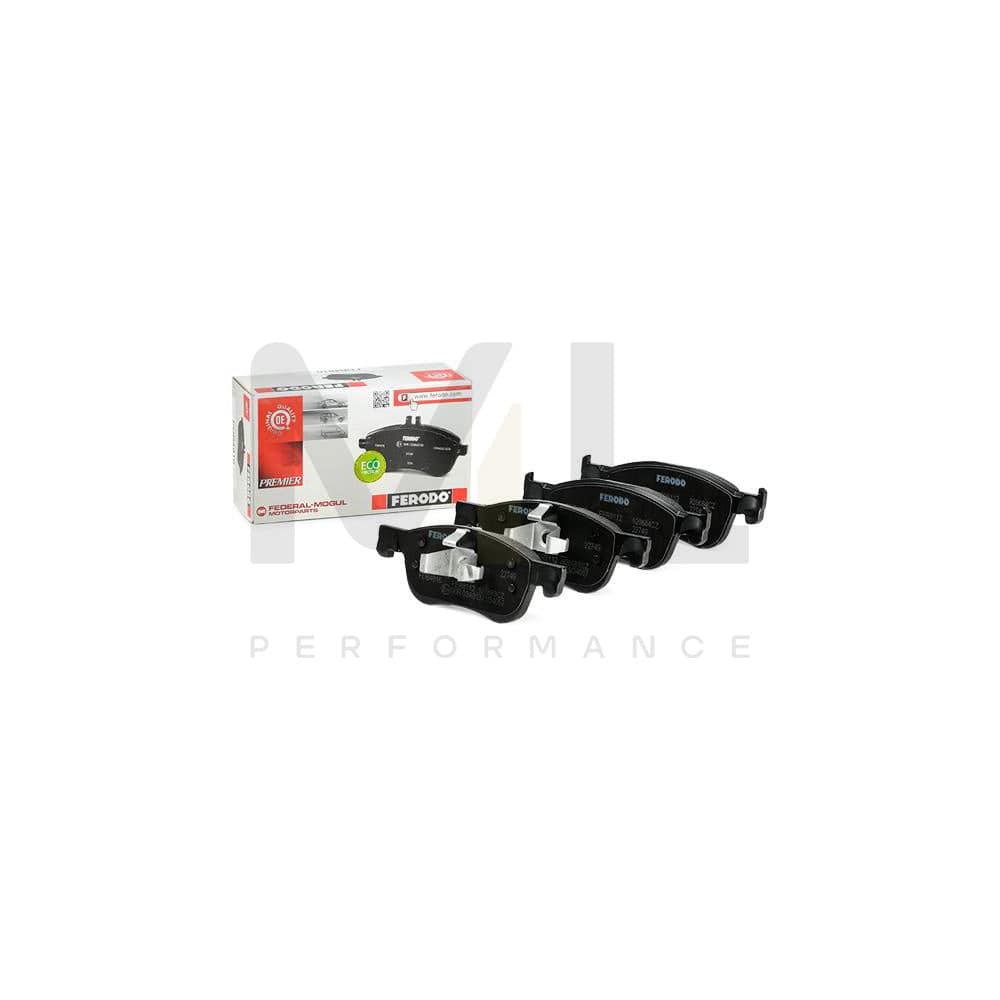 Ferodo Premier Eco Friction FDB4816 Brake Pad Set for Ford Fiesta Prepared for Wear Indicator, With Piston Clip, Without Accessories