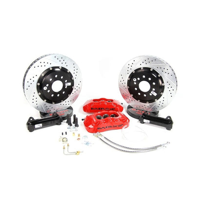 Baer Brakes 85-87 Chevrolet Corvette 14in Pro+ Front SDZ Brake Kit - Hugger Orange
