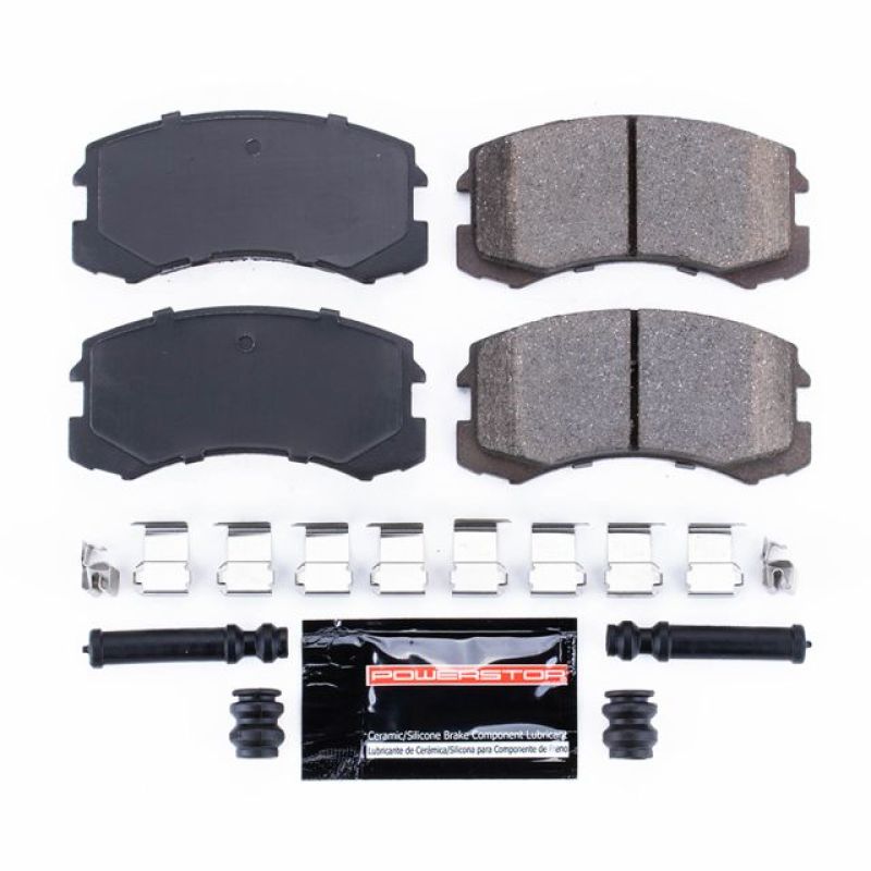 PowerStop Power Stop 02-07 Mitsubishi Lancer Front Z23 Evolution Sport Brake Pads w/Hardware