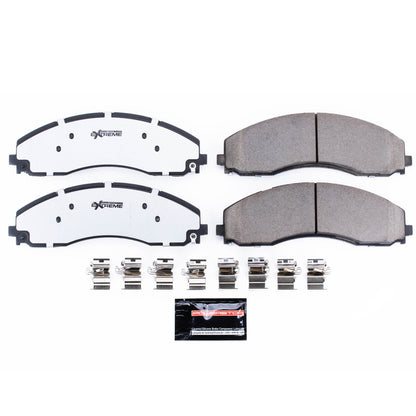 PowerStop Power Stop 17-19 Ford F-450 Super Duty Rear Z36 Truck & Tow Brake Pads w/Hardware